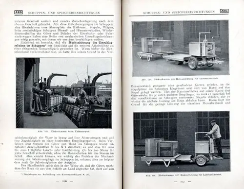 Berlin AEG Elektro Strom Technik Kran Hebetechnik Transport Hafen Buch 1922
