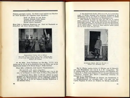 Hessen Kassel Weltkrieg Preußisches Infanterie Regiment 81 Geschichte Buch 1932