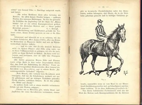 Pferde Reitsport Galopp Turnier Springreiten Jagd Reitlehre Handbuch 1896