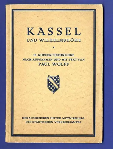 Hessen Kassel Stadt Architektur Wilhelmshöhe Paul Wolff Foto Buch 1930