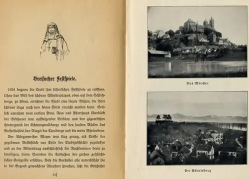 Rhein Baden Alt Breisach Stadt Geschichte Münster Mittelalter Buch 1925