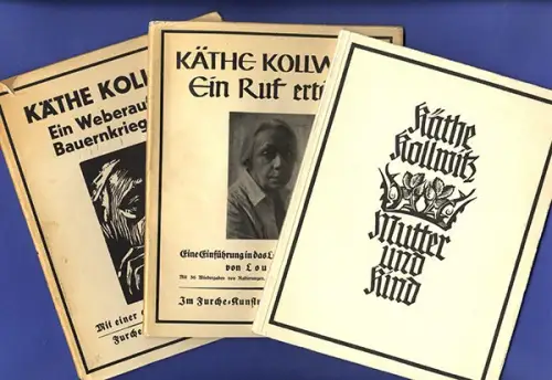 Kunst Grafik Expressionismus Käthe Kollwitz Weber Bauernkrieg Mutter 3 Bücher