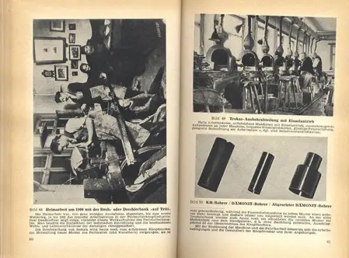 Altes Handwerk Perlmutt Fischerei Knopf Herstellung Geschichte Buch 1958