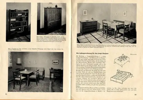 Die Wohnung für 1000 Mark Deutsche Möbel Design Bauwelt Sonderheft 1941
