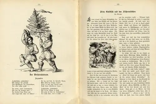 Deutsches Reich Märchen Lieder Geschichten Robert Reinick Kinderbuch 1912