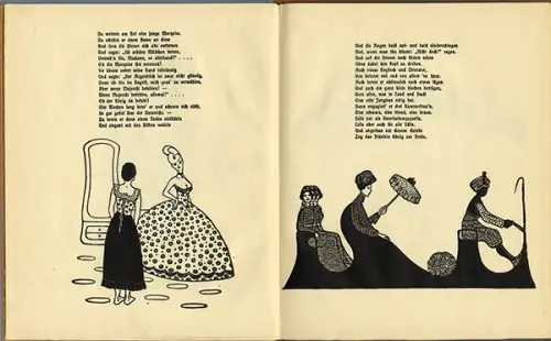 Berlin Harmonie Verlag Humor Satire Braut Fahrt Ballade Kunst Grafik Buch 1904