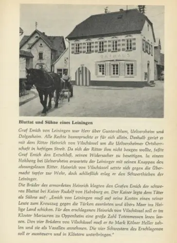 Rheinland Pfalz Stadt Landkreis Mainz Chronik Geschichte Heimatbuch 1957