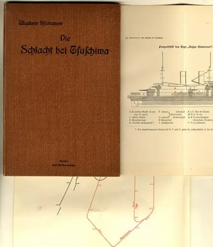 Kreig Militär Geschichte Russland Japan Seeschlacht bei Tsuchima Buch 1907