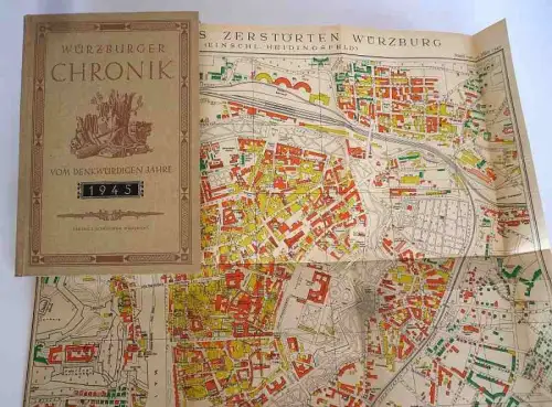 Weltkrieg Würzburg Krieg Zerstörung Wiederaufbau Stadt Geschichte Chronik 1946