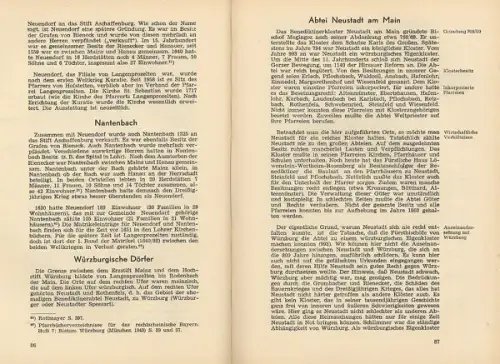 Bayern Main Spessart Lohr Stadt Landkreis Geschichte Chronik Heimatbuch 1962