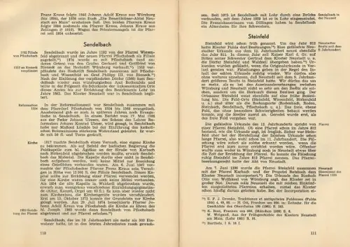 Bayern Main Spessart Lohr Stadt Landkreis Geschichte Chronik Heimatbuch 1962