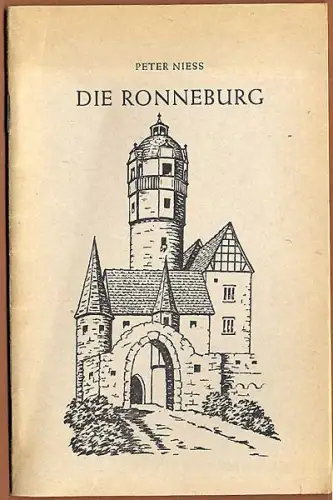 Hessen Ronneburg bei Büdingen Geschichte Chronik Mittelalter Buch 1954