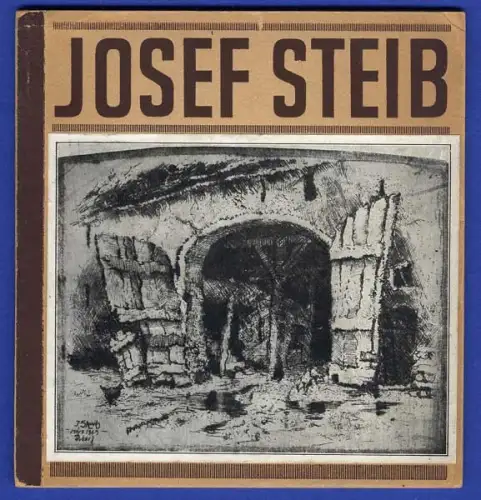 Kunst Malerei Cochem Mosel Eifel gemalt von Josef Steib Kunst Grafik Buch 1943