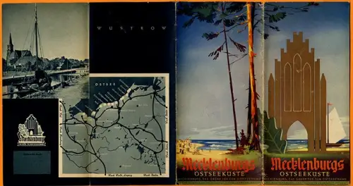 Mecklenburg Ostsee Badeorte Reise Urlaub Tourismus Werbeheft 1940