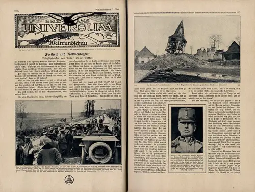 Reclam Universum Politik Ereignisse Kultur Kolonien Webung Reklame 6 Hefte 1918