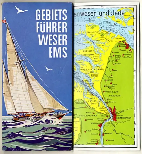 Niedersachsen Nordsee Weser Ems Oldenburg Verden Bremen Hoya Reiseführer 1964