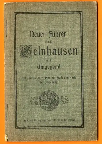 Hessen Spessart Main Kinzig Gelnhausen Stadt Geschichte Reiseführer 1901
