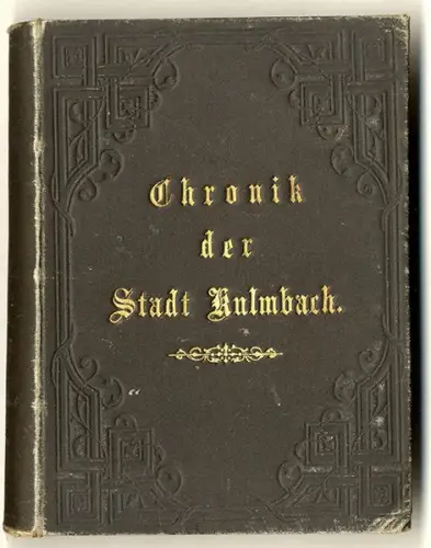 Bayern Franken Kulmbach Mittelalter Stadt Geschichte Chronik Buch 1885