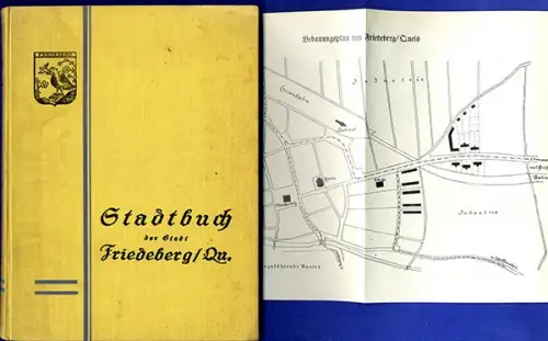 Schlesien Friedeberg Queis Stadt Geschichte Chronik Wirtschaft Heimatbuch 1925