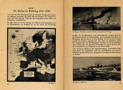 Weltkrieg Berlin Kampf zur See Reichs Marine Ausstellung Sonderschau Buch 1942