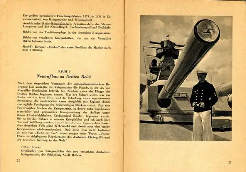 Weltkrieg Berlin Kampf zur See Reichs Marine Ausstellung Sonderschau Buch 1942