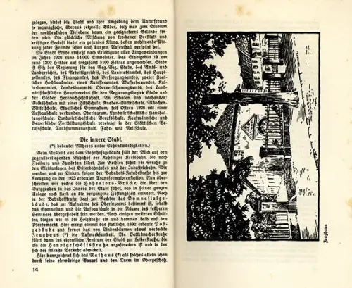 Niedersachsen Elbe Stade Stadt Geschichte Reiseführer Wanderbuch 1928