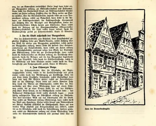 Niedersachsen Elbe Stade Stadt Geschichte Reiseführer Wanderbuch 1928