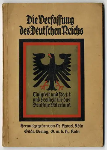 Deutsches Reich Weimarer Republik Politik Geschichte Verfassung Bildband 1930