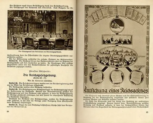 Deutsches Reich Weimarer Republik Politik Geschichte Verfassung Bildband 1930