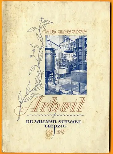 Leipzig Pharmazie Homöopathie Schlangengift Fabrik Labor Willmar Schwabe 1939