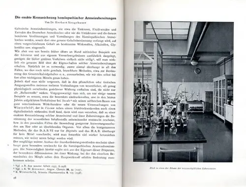 Leipzig Pharmazie Homöopathie Schlangengift Fabrik Labor Willmar Schwabe 1939
