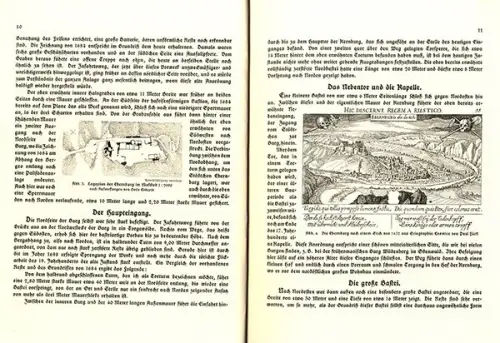 Rhein Pfalz Mittelalter Bad Münster Ebernburg Geschichte Architektur Buch 1917