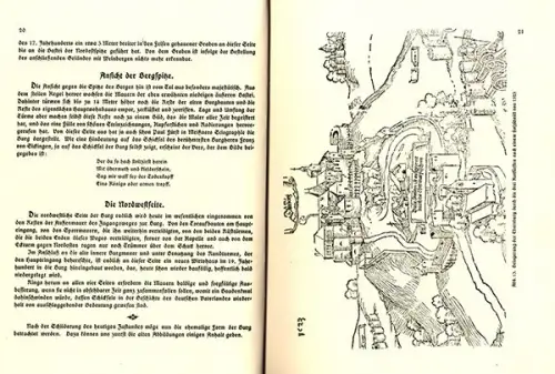 Rhein Pfalz Mittelalter Bad Münster Ebernburg Geschichte Architektur Buch 1917