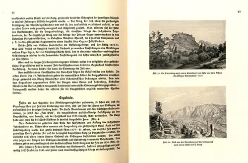 Rhein Pfalz Mittelalter Bad Münster Ebernburg Geschichte Architektur Buch 1917