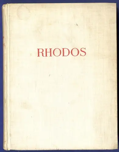 Griechenland Insel Rhodos Volkskunde Märchen Legenden Kunst Grafik Buch 1929