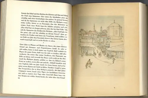 Griechenland Insel Rhodos Volkskunde Märchen Legenden Kunst Grafik Buch 1929