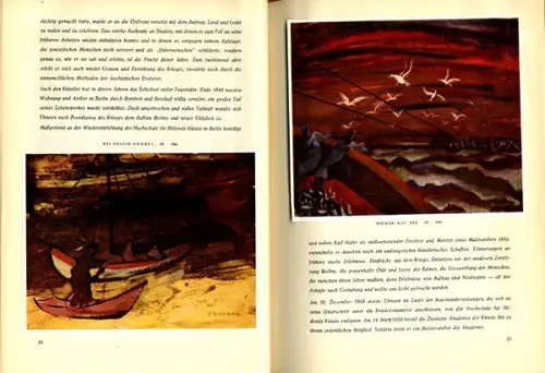 Kunst Malerei Realismus Berlin Heinrich Ehmsen 70. Geburtstag Festschrift 1956