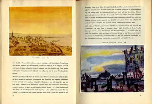 Kunst Malerei Realismus Berlin Heinrich Ehmsen 70. Geburtstag Festschrift 1956