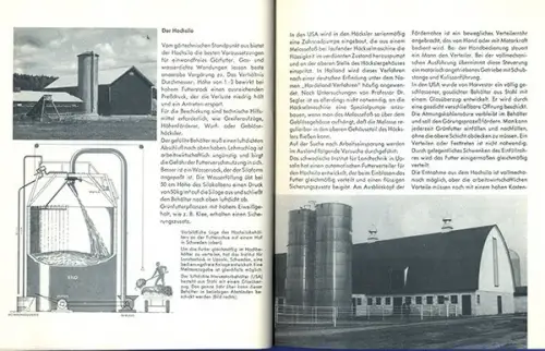 Deutschland Landwirtschaft Technik Mechanisierung Silobau Transport Buch 1955