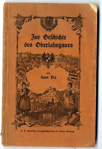 Hessen Nassau Lahn Hatzfeld Mellnau Treisbach Heimat Geschichte Volkskunde 1922