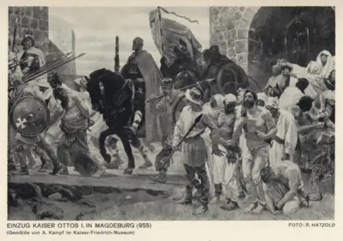 Sachsen Anhalt Magdeburg Elbe Stadt Geschichte Mittelalter Buch 1934