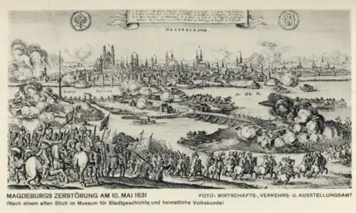 Sachsen Anhalt Magdeburg Elbe Stadt Geschichte Mittelalter Buch 1934