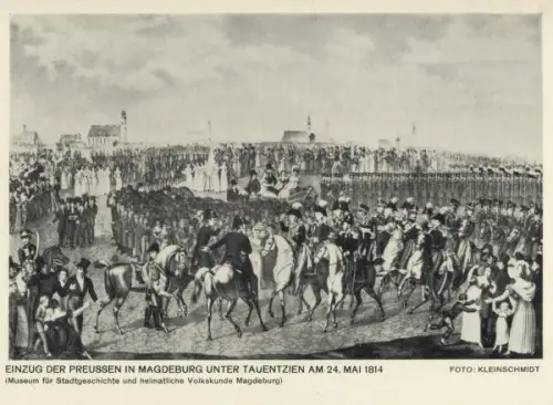 Sachsen Anhalt Magdeburg Elbe Stadt Geschichte Mittelalter Buch 1934