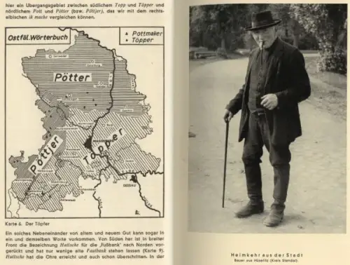 Sachsen Anhalt Magdeburg Elbe Heimat Dialekt Sprache Mundart Heimatbuch 1938