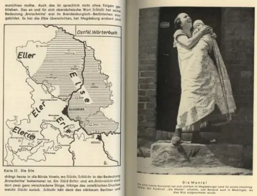 Sachsen Anhalt Magdeburg Elbe Heimat Dialekt Sprache Mundart Heimatbuch 1938