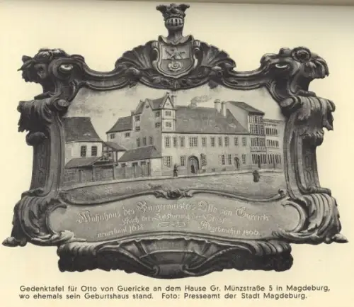 Sachsen Anhalt Magdeburg Elbe Bürgermeister Otto von Guericke Halbkugel 1936