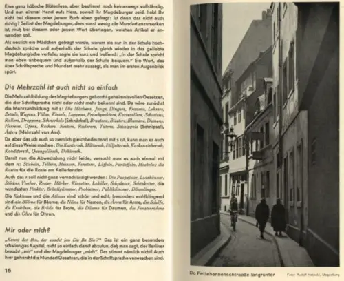 Sachsen Anhalt Magdeburg Sprache Mundart Dialekt Sprichwörter Redensarten 1937