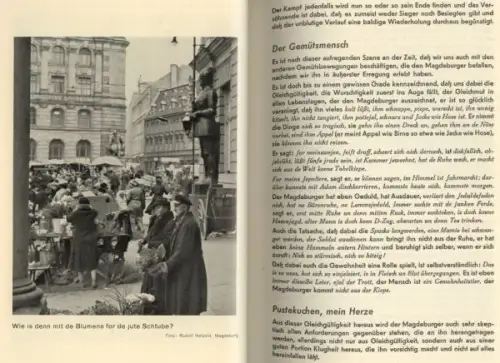 Sachsen Anhalt Magdeburg Sprache Mundart Dialekt Sprichwörter Redensarten 1937