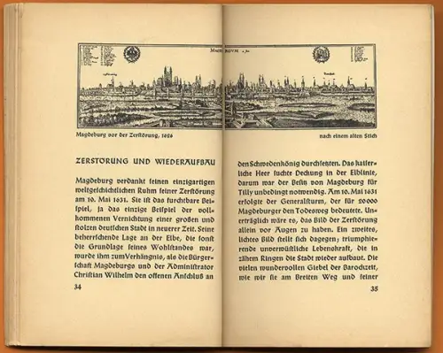 1000 Jahre Magdeburg Elbe Stadt Geschichte Wirtschaft Architektur Chronik 1936