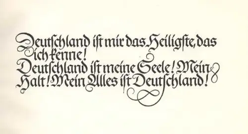 Preussen Königin Luise Scherenschnitt Schriftkunst Typografie Offenbach 1944